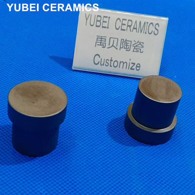 Custom Made Density Black SSic Ceramic Components For High Temperature Enviornment