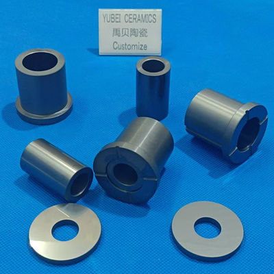 Excellent Wear Resistance Polishing Ssic Ceramic Mechanical Bushing Or Sleeves