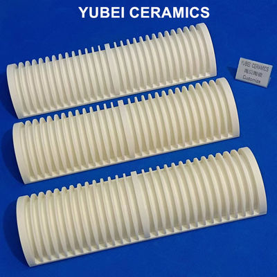 High Density 99% Al2O3 Alumina Ceramic Half Tubes For Harsh Environments