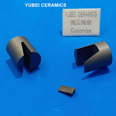 Smooth Surface Finish Silicon Carbide Ceramic Base With 380 MPa Bending Strength
